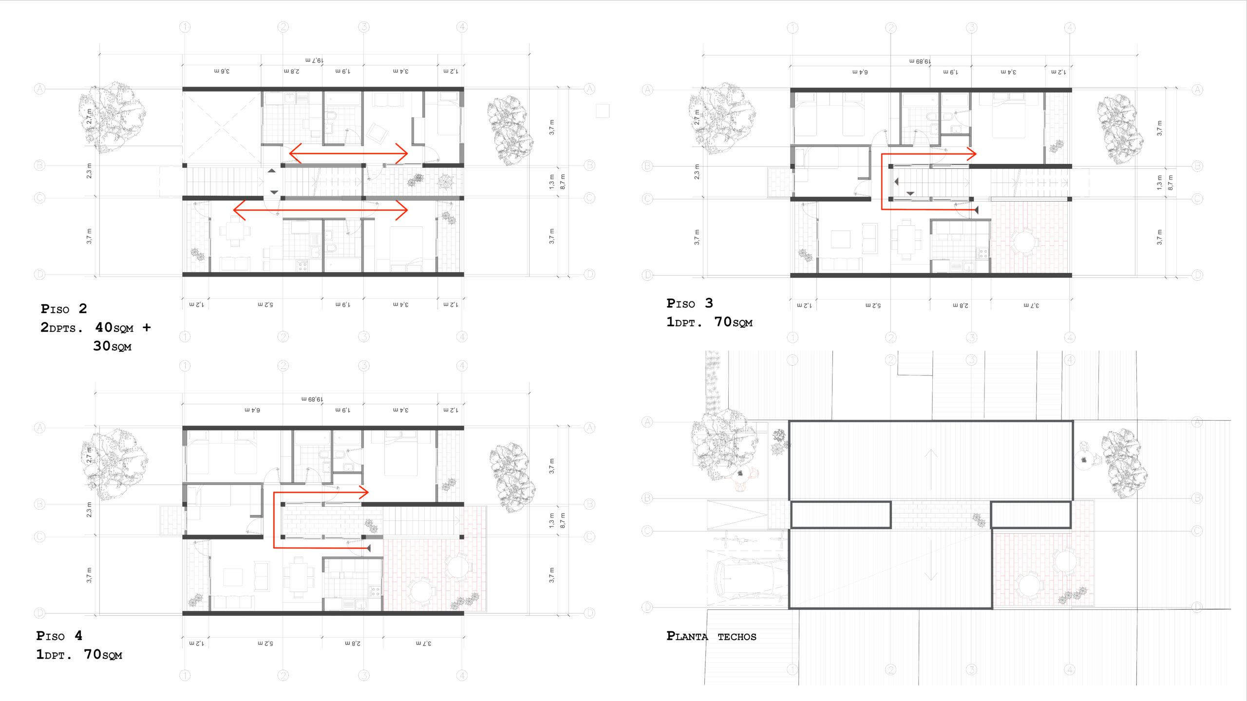 Typologies and common spaces